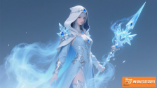 原神冰莹术士精英：冰雪领域的神秘守护者