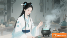 斗破苍穹，清心与萧炎携手共战异火的传奇故事