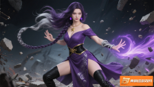 斗破苍穹之琳菲：魔法世界的璀璨星辰