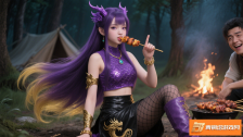 《斗破苍穹游戏角色紫研：吞噬之力的传奇》