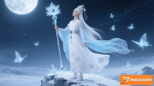《斗破苍穹之韩雪的冰雪传奇：雪焰斗技的华丽绽放》