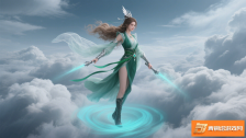 《斗破苍穹，风清儿的风华与战斗传奇》