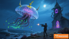 明日之后中海岛不明生物来袭，战士们准备好战斗了吗