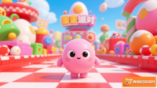 《探索蛋仔派对，小粉的欢乐世界大揭秘》