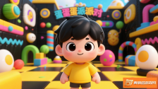 蛋仔派对中李建勋与蛋仔们的欢乐大冒险