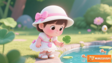 《蛋仔派对中林浅（幼时）的可爱成长点滴》