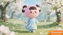 蛋仔派对中梨花诗与其他角色的奇妙互动