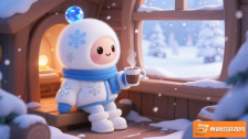 《蛋仔派对中眠雪（幼时）：可爱蛋仔的成长故事》
