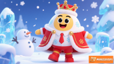 《蛋仔派对之雪王的奇幻冒险之旅》